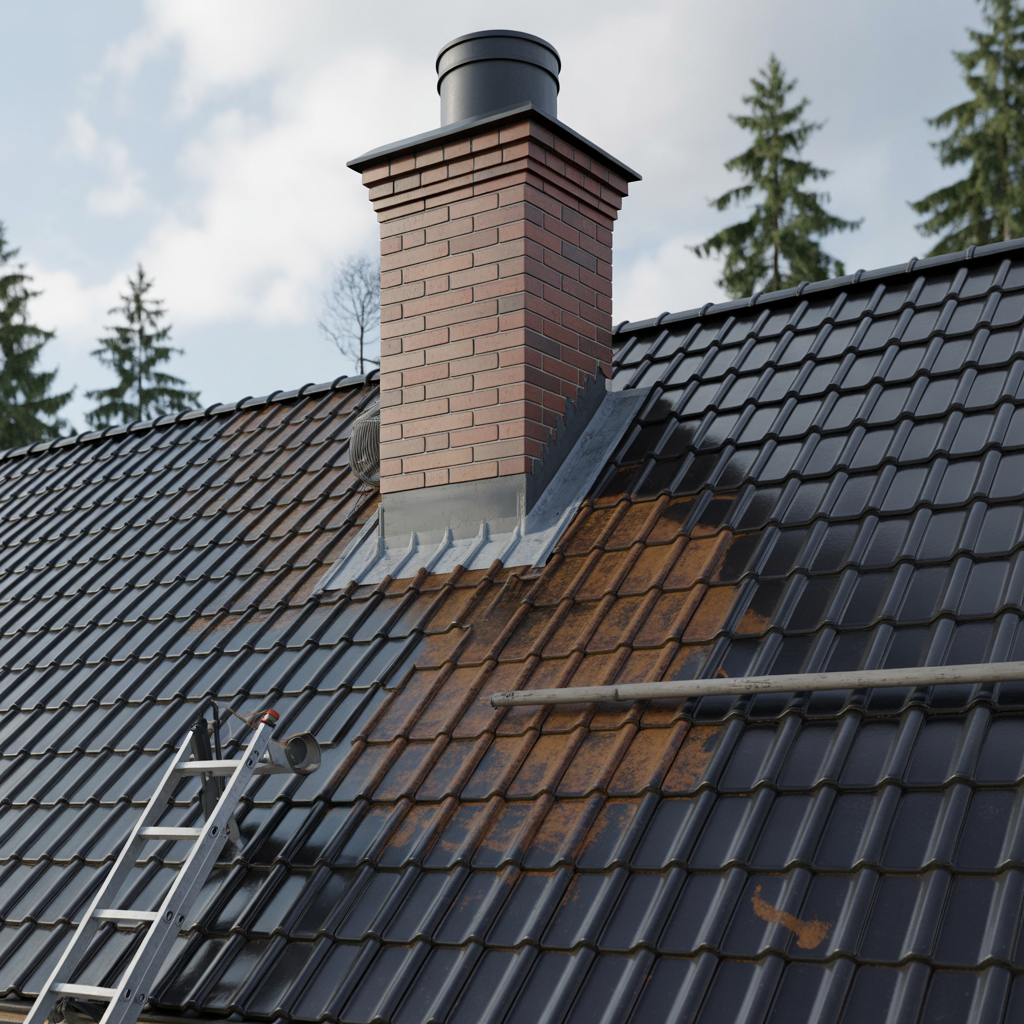 lackage kring skorsten felsokning och atgarder