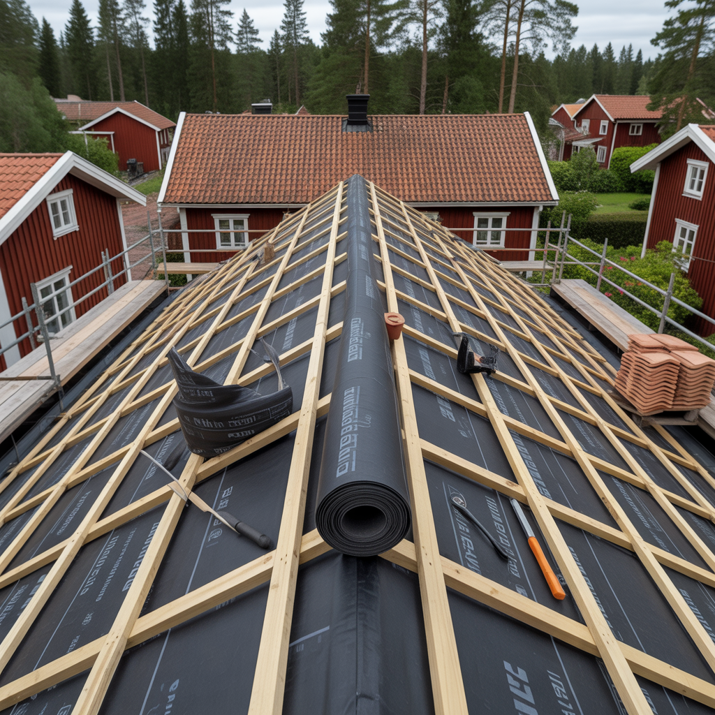 underlagspapp for villatak guide till val och montering