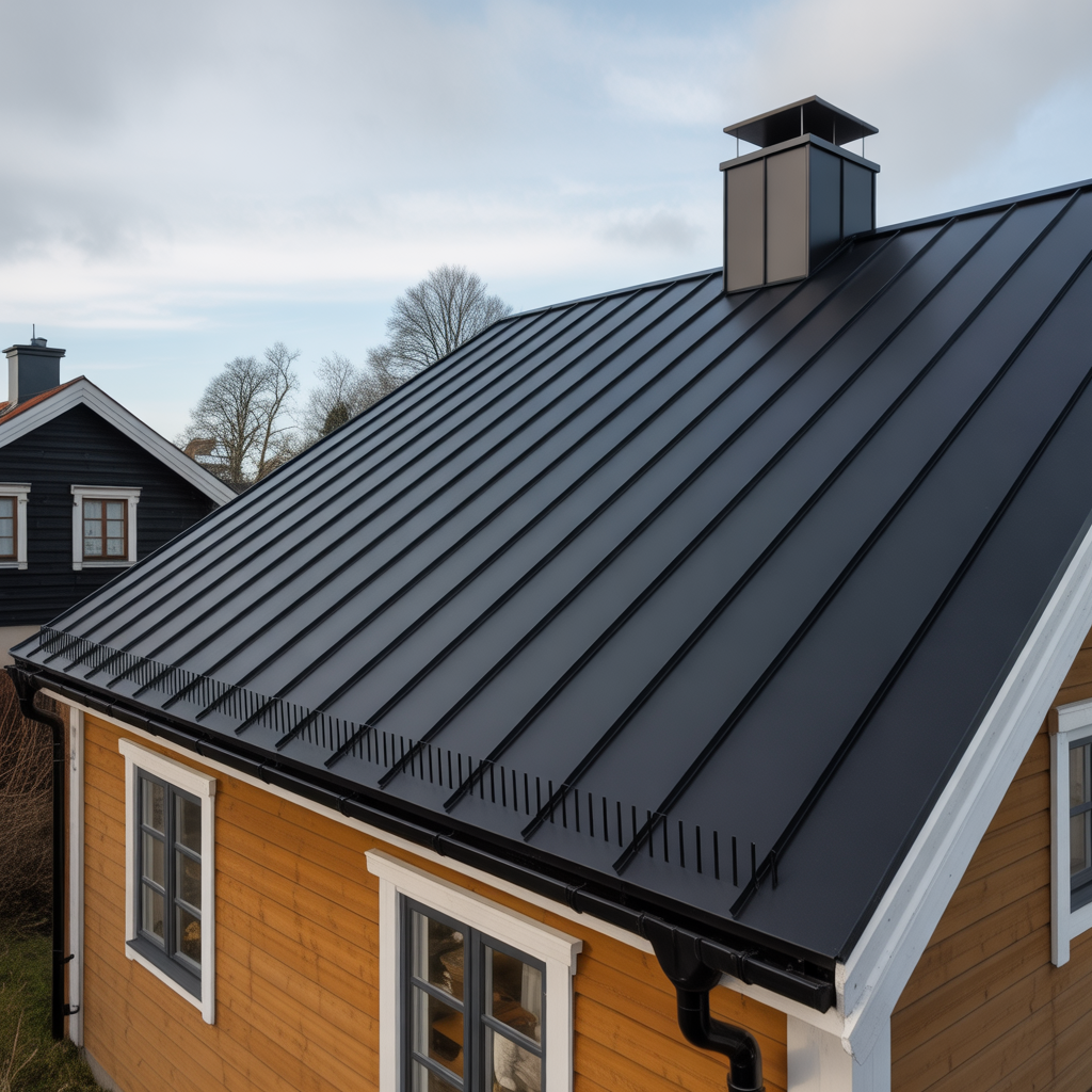 takets ventilation guide till luftspalt och nockventilation