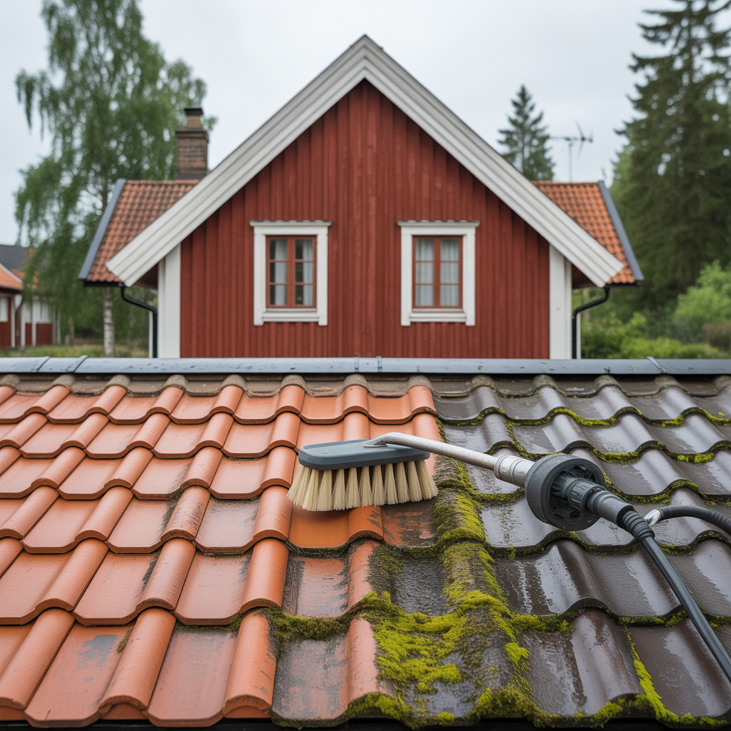 alger och mossa pa tak guide till skonsam rengoring