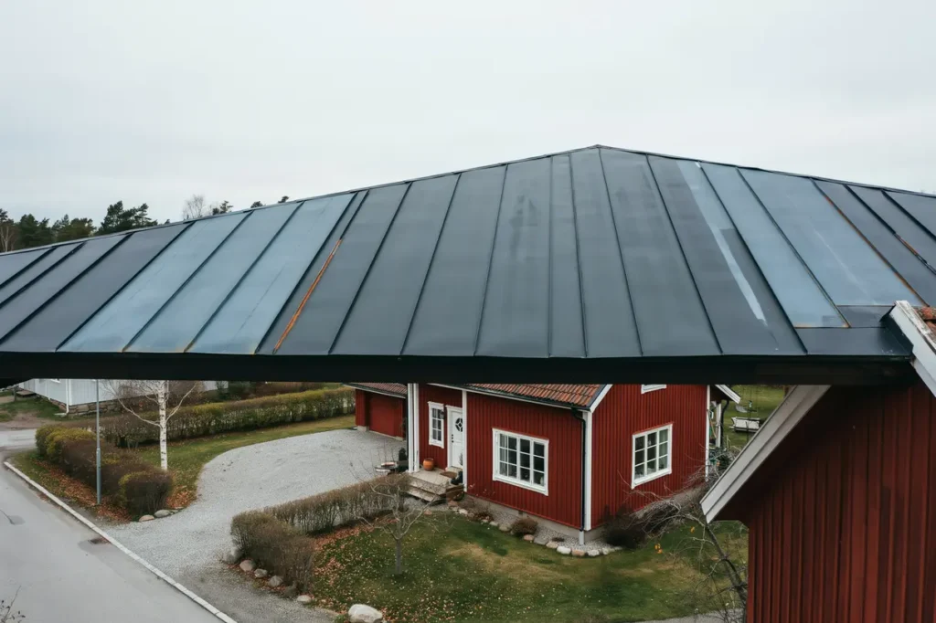 ge pl ttaket nytt liv med takm lning s skyddar du huset och lyfter helhetsintrycket